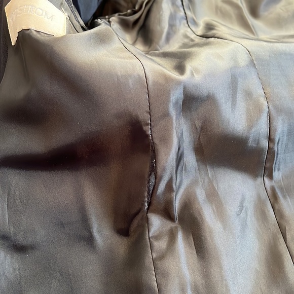 Boys Nordstrom jacket, no size noted, will measure. Prob 12. Missing a button. - Picture 7 of 7